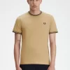 T-shirt med dubbeltippning för män T-shirt med dubbeltippning för män