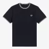 T-shirt med dubbeltippning för män T-shirt med dubbeltippning för män