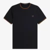 T-shirt med dubbeltippning för män T-shirt med dubbeltippning för män