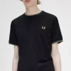 T-shirt med dubbeltippning för män T-shirt med dubbeltippning för män