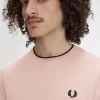 T-shirt med dubbeltippning för män T-shirt med dubbeltippning för män