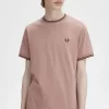 T-shirt med dubbeltippning för män T-shirt med dubbeltippning för män