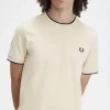 T-shirt med dubbeltippning för män T-shirt med dubbeltippning för män