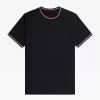 T-shirt med dubbeltippning för män T-shirt med dubbeltippning för män