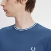 T-shirt med dubbeltippning för män T-shirt med dubbeltippning för män