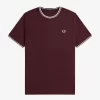 T-shirt med dubbeltippning för män T-shirt med dubbeltippning för män