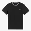 T-shirt med dubbeltippning för män T-shirt med dubbeltippning för män
