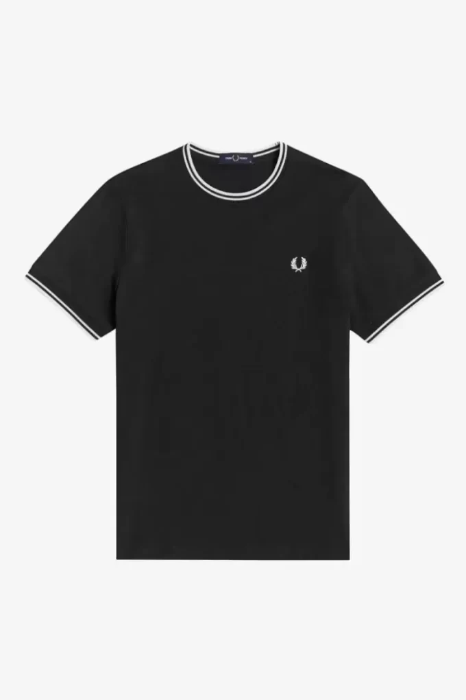 T-shirt med dubbeltippning för män T-shirt med dubbeltippning för män