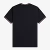 T-shirt med dubbeltippning för män T-shirt med dubbeltippning för män