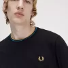 T-shirt med dubbeltippning för män T-shirt med dubbeltippning för män