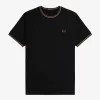 T-shirt med dubbeltippning för män T-shirt med dubbeltippning för män