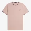 T-shirt med dubbeltippning för män T-shirt med dubbeltippning för män