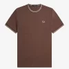 T-shirt med dubbeltippning för män T-shirt med dubbeltippning för män