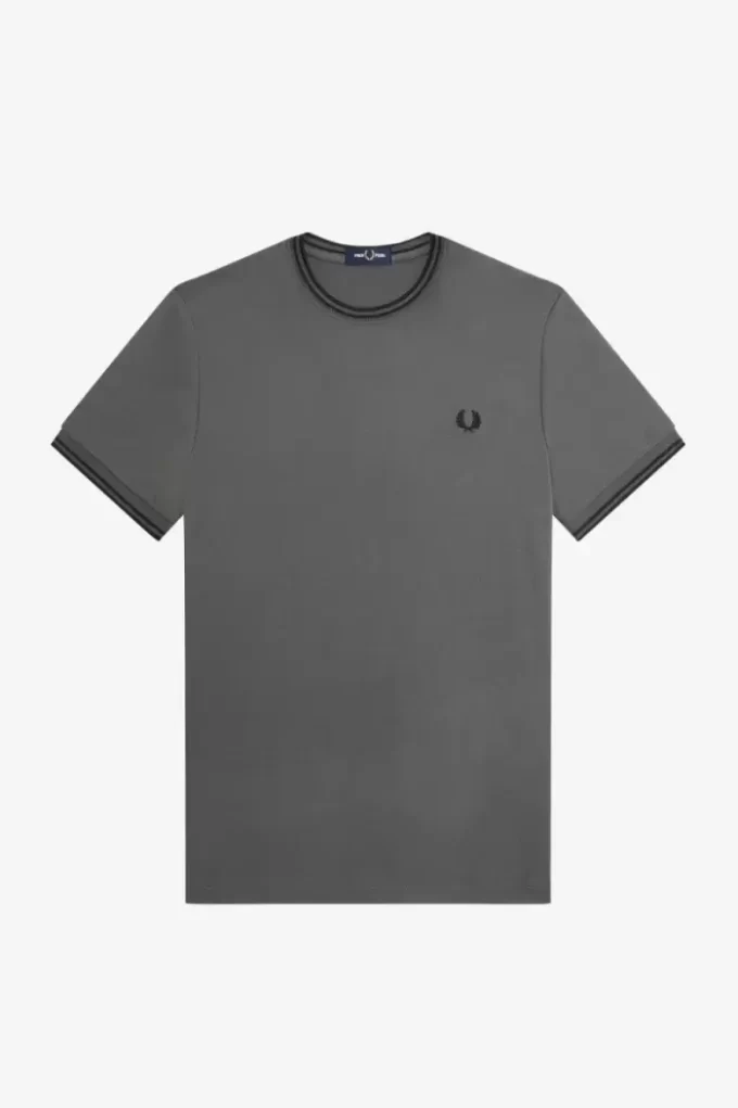 T-shirt med dubbeltippning för män T-shirt med dubbeltippning för män