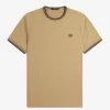 T-shirt med dubbeltippning för män T-shirt med dubbeltippning för män