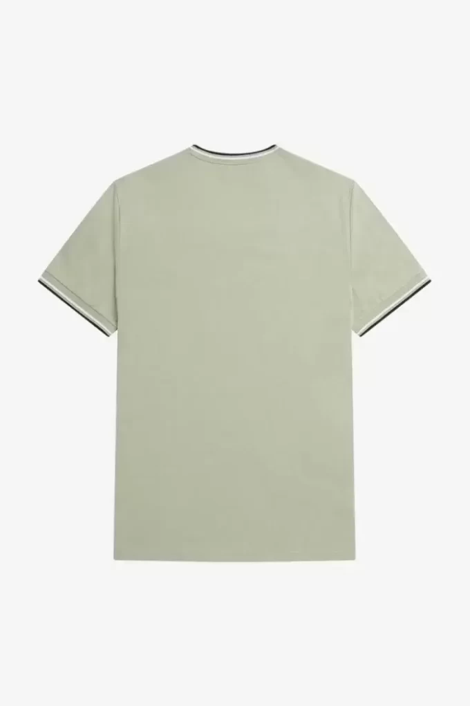 T-shirt med dubbeltippning för män T-shirt med dubbeltippning för män