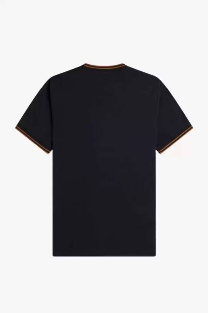 T-shirt med dubbeltippning för män T-shirt med dubbeltippning för män