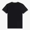 T-shirt med dubbeltippning för män T-shirt med dubbeltippning för män