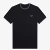 T-shirt med dubbeltippning för män T-shirt med dubbeltippning för män