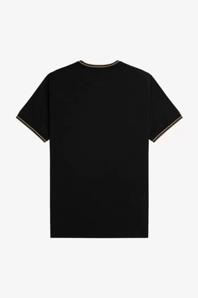T-shirt med dubbeltippning för män T-shirt med dubbeltippning för män