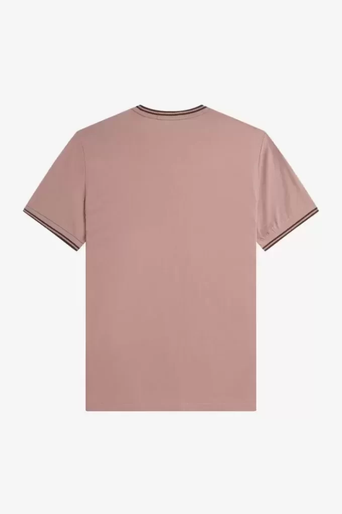 T-shirt med dubbeltippning för män T-shirt med dubbeltippning för män
