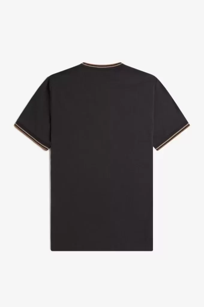 T-shirt med dubbeltippning för män T-shirt med dubbeltippning för män