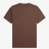 T-shirt med dubbeltippning för män T-shirt med dubbeltippning för män