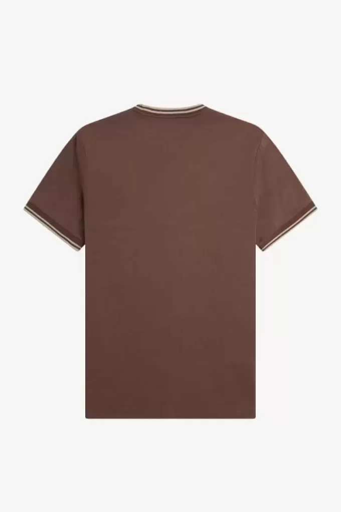 T-shirt med dubbeltippning för män T-shirt med dubbeltippning för män