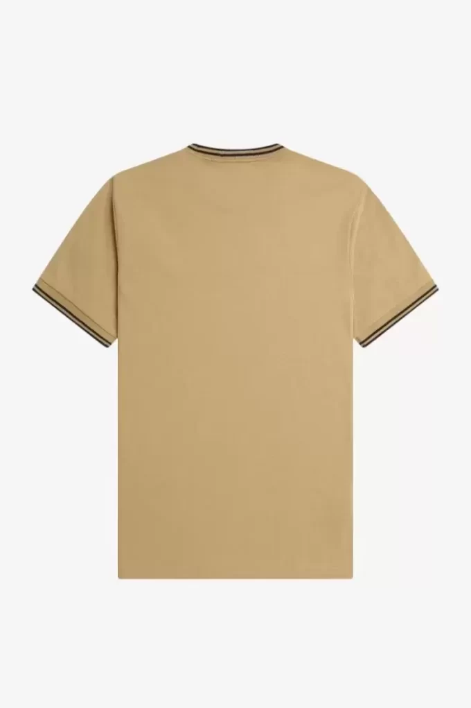 T-shirt med dubbeltippning för män T-shirt med dubbeltippning för män