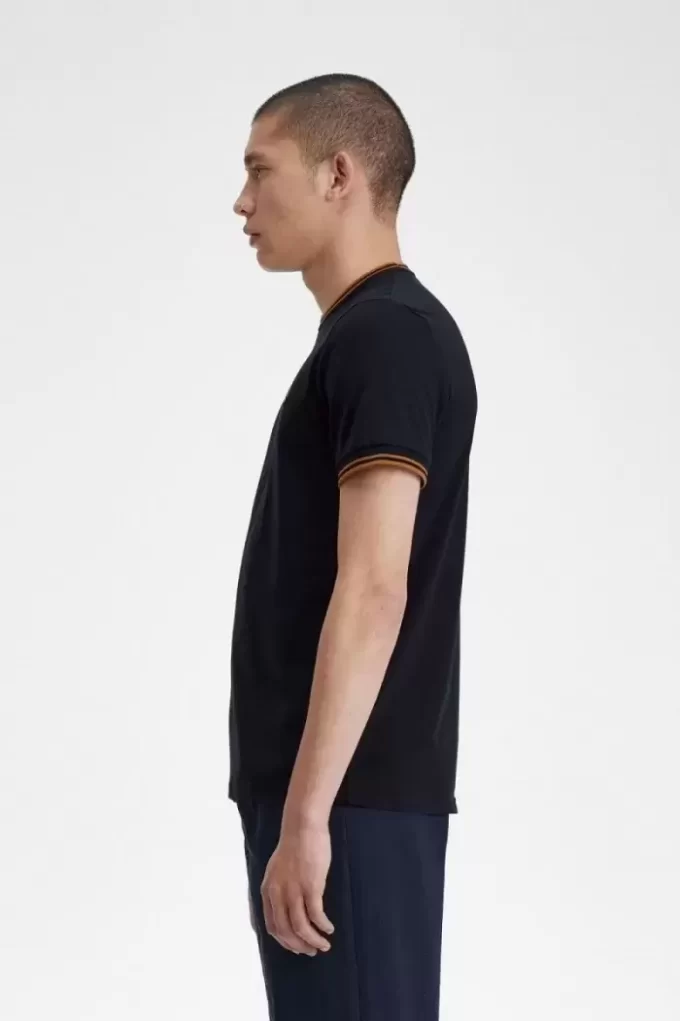 T-shirt med dubbeltippning för män T-shirt med dubbeltippning för män