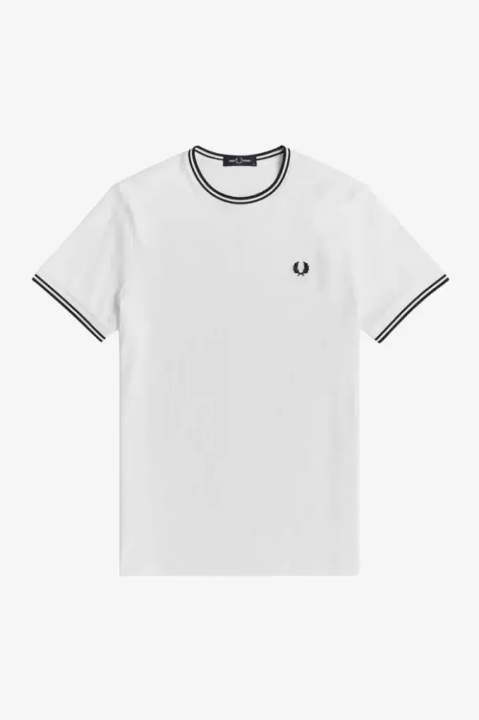 T-shirt med dubbeltippning för män T-shirt med dubbeltippning för män