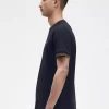 T-shirt med dubbeltippning för män T-shirt med dubbeltippning för män