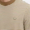 T-shirt med fina randig detaljer för män T-shirt med fina randig detaljer för män