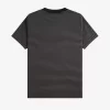 T-shirt med fina randig detaljer för män T-shirt med fina randig detaljer för män