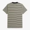 T-shirt med fina randig detaljer för män T-shirt med fina randig detaljer för män