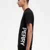 T-shirt med grafisk märkning för män T-shirt med grafisk märkning för män