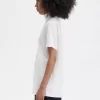 T-shirt med hög hals och lagerkrans för kvinnor T-shirt med hög hals och lagerkrans för kvinnor
