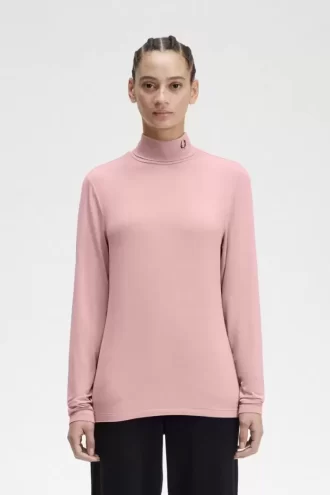T-shirt med polotröja för kvinnor