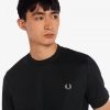 T-shirts med resårkant T-shirts med resårkant