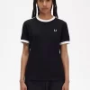 Tejpad Ringer Dam T-shirt