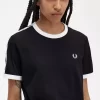 Tejpad Ringer Dam T-shirt