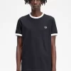Tejpad Ringer herr-T-shirt Tejpad Ringer herr-T-shirt