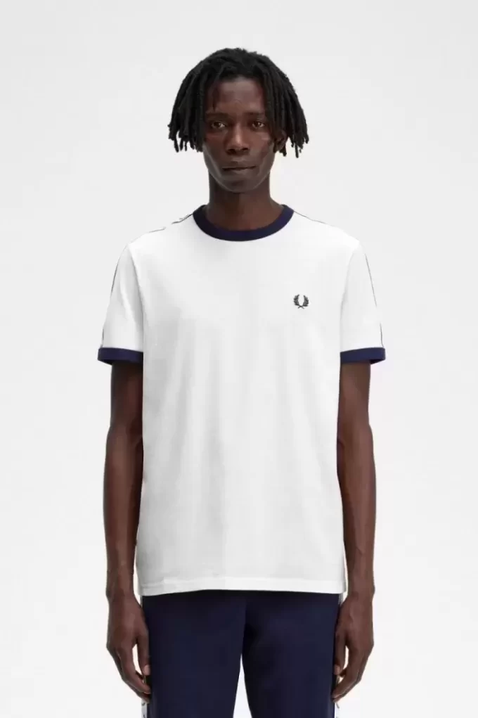 Tejpad Ringer herr-T-shirt Tejpad Ringer herr-T-shirt