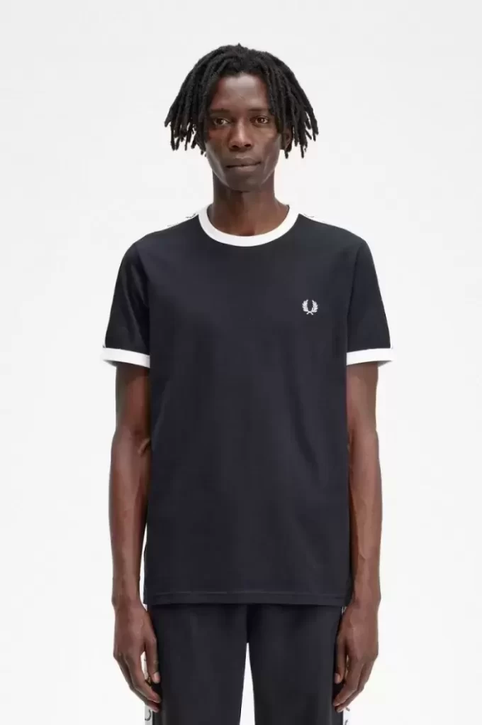 Tejpad Ringer herr-T-shirt Tejpad Ringer herr-T-shirt