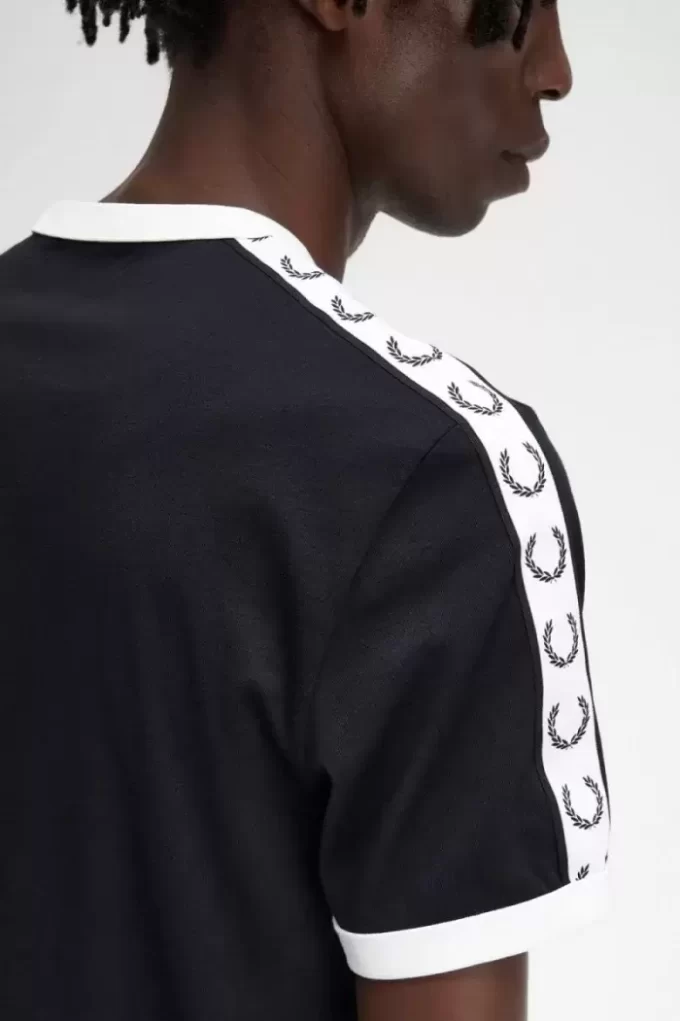 Tejpad Ringer herr-T-shirt Tejpad Ringer herr-T-shirt