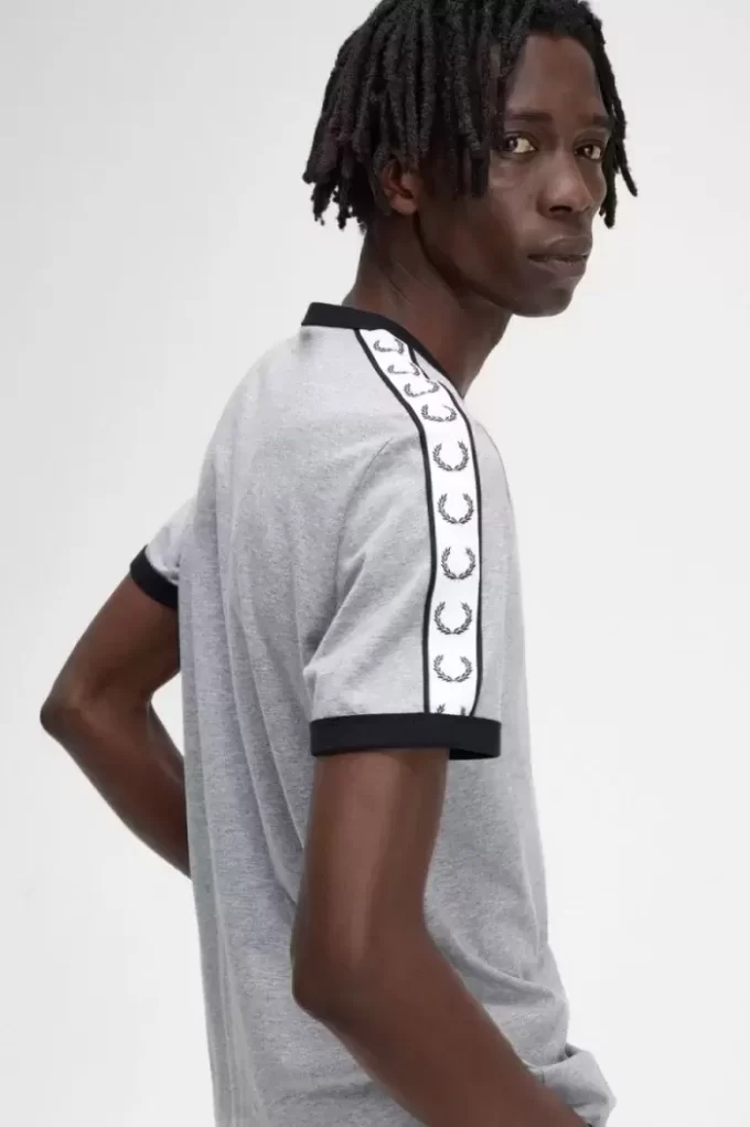 Tejpad Ringer herr-T-shirt Tejpad Ringer herr-T-shirt