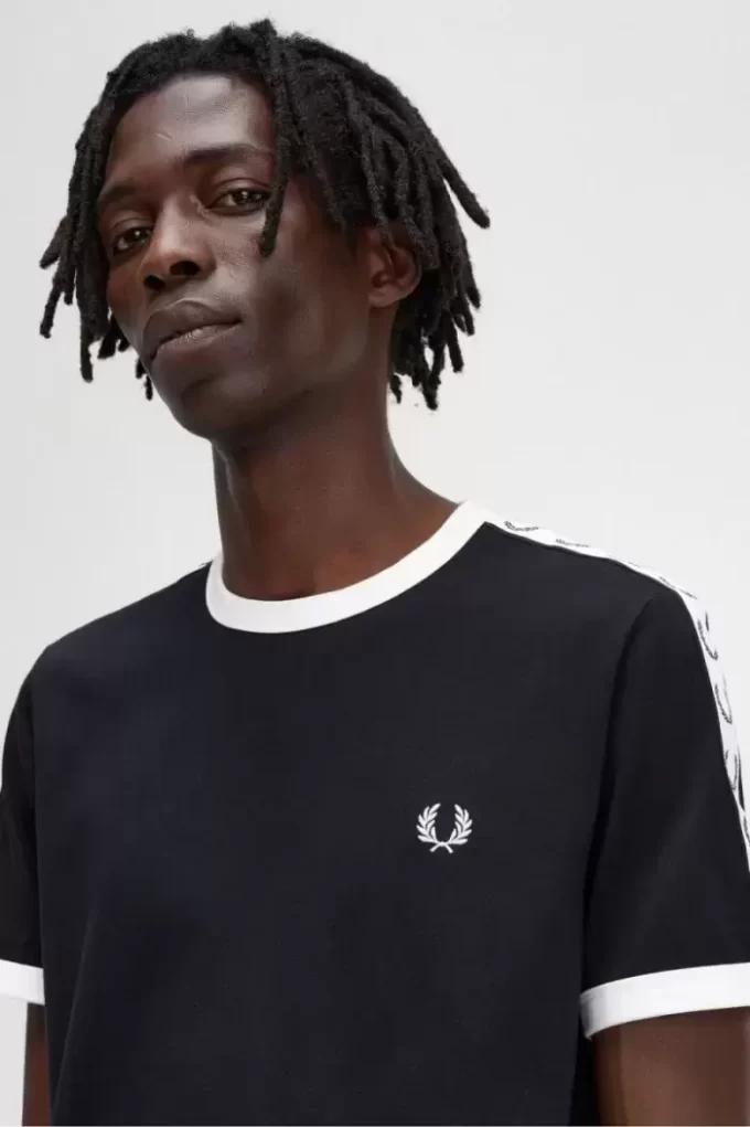 Tejpad Ringer herr-T-shirt Tejpad Ringer herr-T-shirt