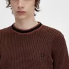 Texturerad stickad herr-T-shirt Texturerad stickad herr-T-shirt