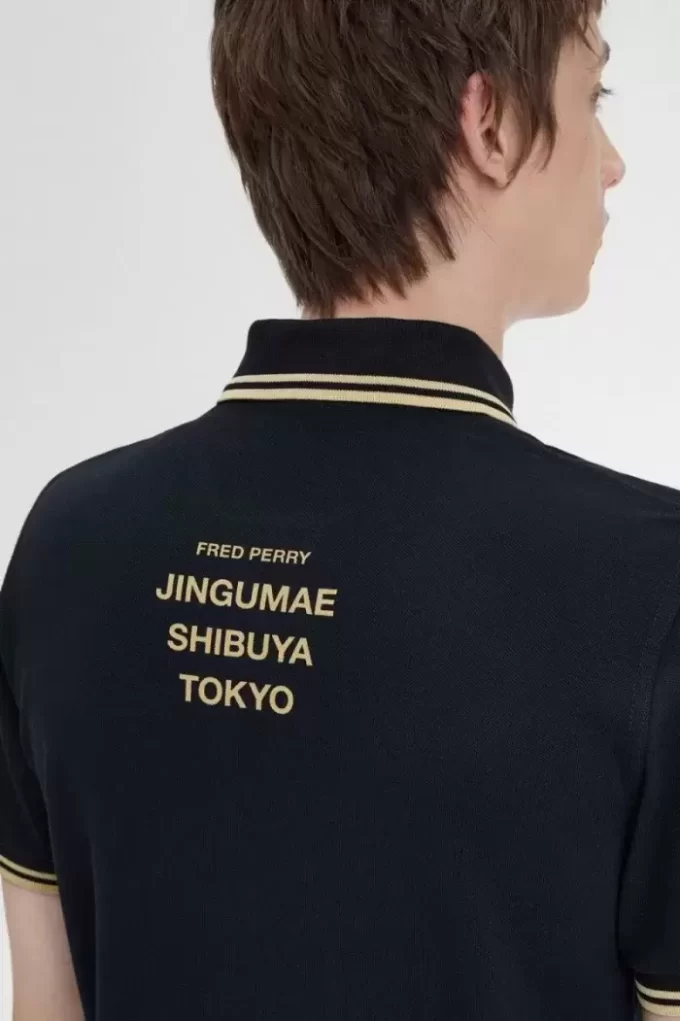 Tokyo M12 pikétröja för män Tokyo M12 pikétröja för män