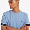 Tramline Tipped Pique T-shirts Tramline Tipped Pique T-shirts